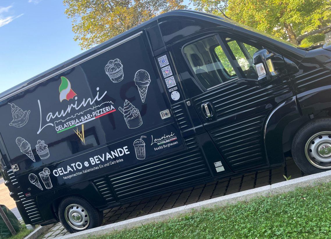 KFZ-Beklebung Gelateria Laurini